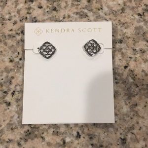 Kendra Scott Silver Dira Earrings